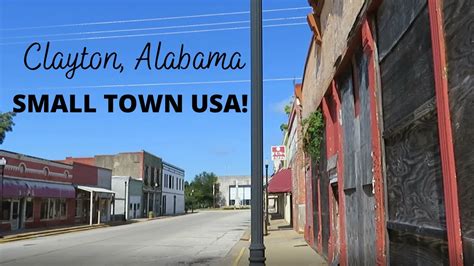 Clayton, Alabama Small Town USA! Historic Downtown - Murals - Home of the Unusual Octagon House ...