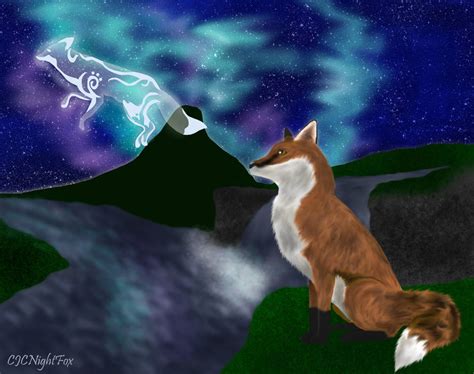 Spirit of the North: Fox Fires by CJCNightFox on DeviantArt