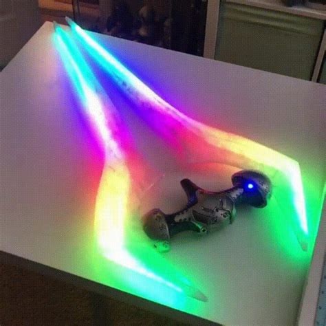 Rainbow Energy Sword prop (x-post from /r/woahdude) | Energy sword, Halo sword, Geek gifts