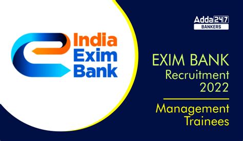 India EXIM Bank Recruitment 2022 Last day to Apply for 45 Manager & MT ...