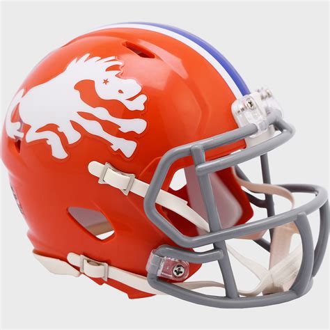 Buy NFL Denver Broncos 1966 SPEED Mini Throwback Helmet – ProFootballStuff