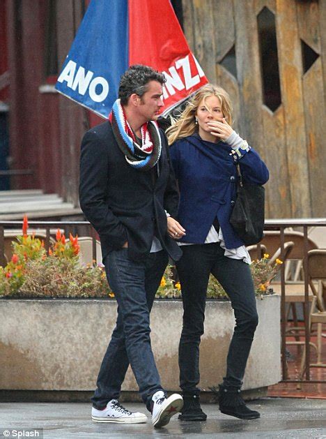 Sienna Miller back in the arms of actor Balthazar Getty as they holiday together in Italy ...