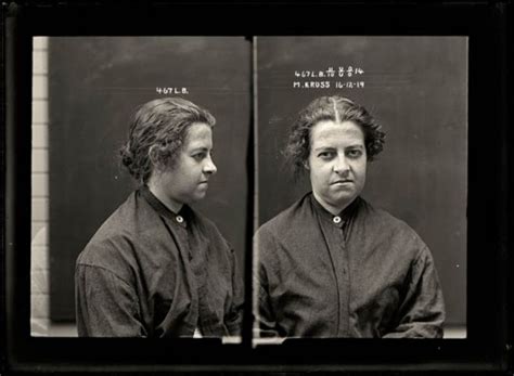 35 Vintage Female Mugshots From Between 1910s and 1930s ~ Vintage Everyday