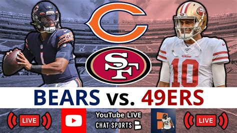 Bears vs. 49ers Live Streaming Scoreboard, Play-By-Play, Highlights, Updates & Stats | NFL Week ...