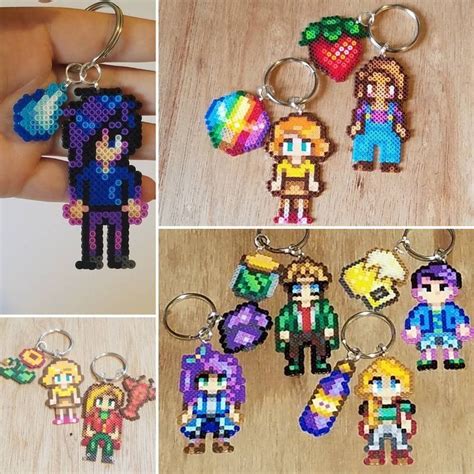 @lilycfthevalley | Stardew valley, Stardew valley fanart, Perler beads designs