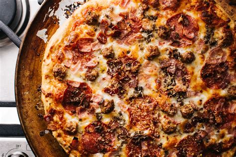 The Ultimate Meat-Lovers Pizza · i am a food blog i am a food blog