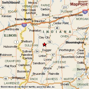 Where is Jasonville, Indiana? see area map & more