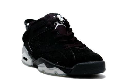 Air Jordan 6 Retro Low Black/ Metallic Silver Set to Return in 2015 - WearTesters