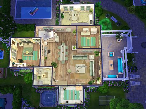 The Sims Resource - Willow Creek - Dream House - no CC