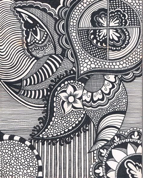 A trippy doodle Trippy Drawings, Doodle Drawings, Doodle Art, Easy Drawings, Pencil Drawings ...