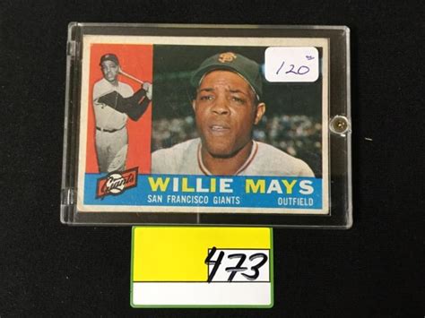 1960 Topps Willie Mays