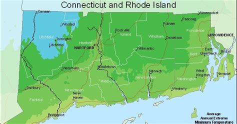 Farmers Know Best: Rhode Island USDA Plant Hardiness Zones Map