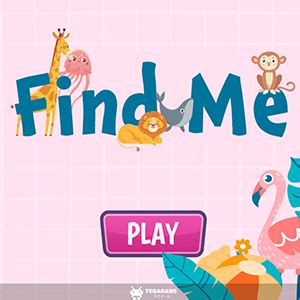 🕹️ Play Find Me Game: Free Online Animal Word Matching Video Game for Kids