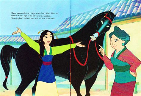 Walt Disney Book Scans – Mulan: The Story of Fa Mulan (Danish Version ...