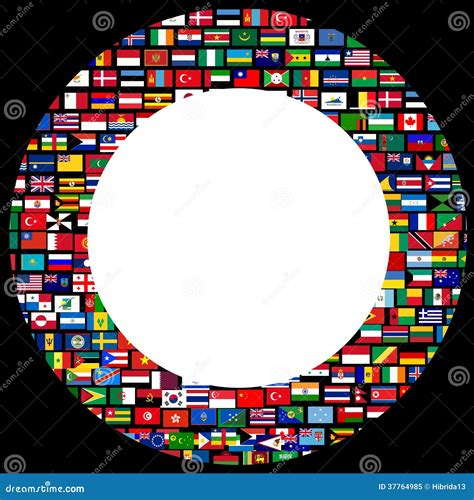 Circle Frame With Vector Light Effect Stock Image | CartoonDealer.com ...