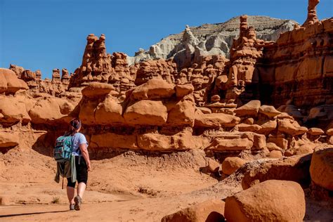 Hiking in Goblin Valley State Park