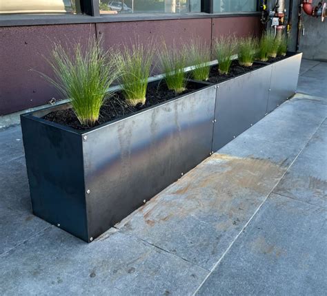 Corten Steel Rectangular Planter Box – DIY CARTEL