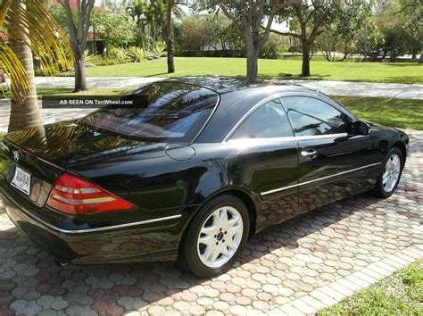 2002 Mercedes Cl500 Luxury Coupe, Fl, Black, Exc. , Ultimate Cruising Machine