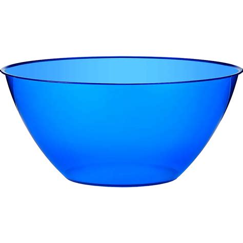 Large Royal Blue Plastic Bowl 5qt | Party City