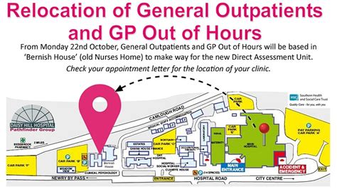 Relocation of Outpatients and GP Out of Hours at Daisy Hill Hospital ...