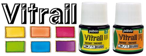 Pebeo Vitrail Glass Paint Instructions | Pullingers Blog