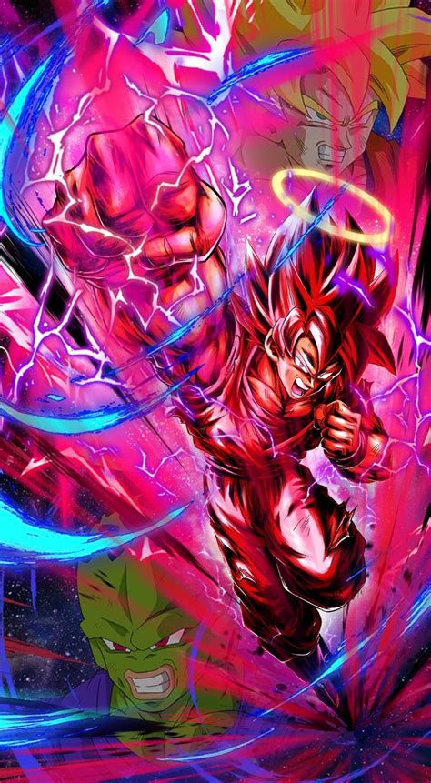 Super-Kaioken Son-Goku ️♠️ | Anime dragon ball super, Dragon ball image ...