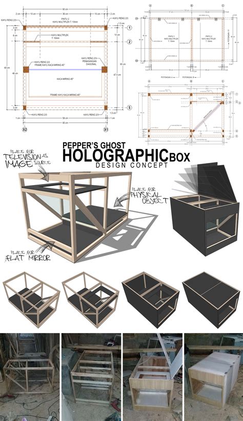 Pepper’s Ghost Holographic Project[ion] – WISNU [W] WISDANTIO | Holographic displays ...