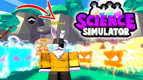 *NEW* SCIENCE SIMULATOR ROBLOX! - YouTube