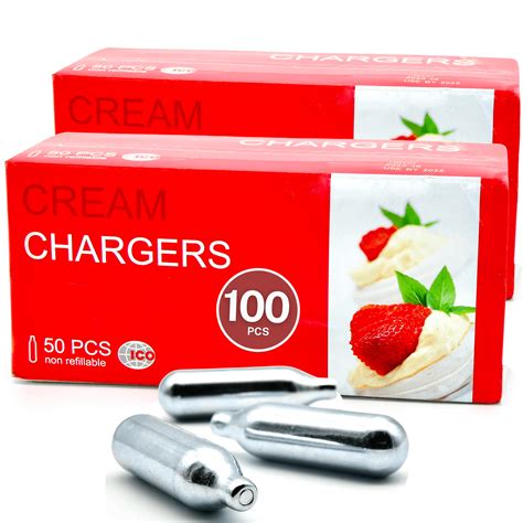 ICO 8g N20 Whipped Cream Chargers, 100 Count - Walmart.com