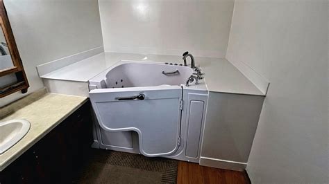 Handicap Accessible Transfer Walk-in Bathtub Installation - TubToday