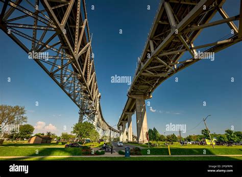 Blue Water Bridge, Sarnia, Ontario, Canada Stock Photo - Alamy