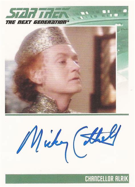 Star Trek TNG Heroes & Villains – Mickey Cottrell “Chanc Alrik ...