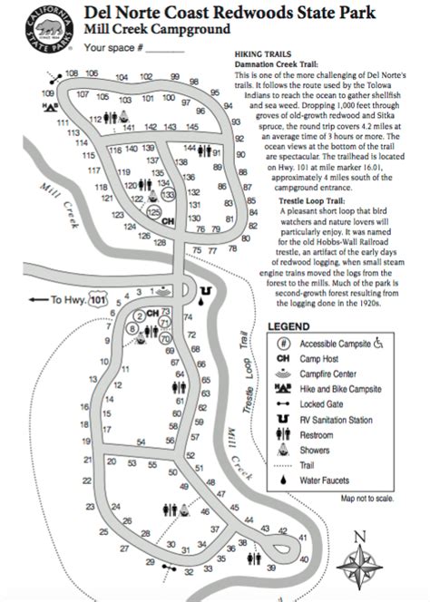 Mill Creek Campground Map Park Ranger Del Norte Campground | Hot Sex ...