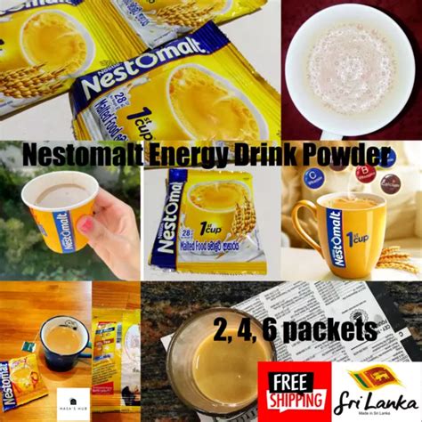 MALTED NESTOMALT TEA Energy Drink Powder Food Ceylon Milk Goodness ...