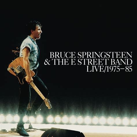 Live/1975-85 Album Cover by Bruce Springsteen & The E Street Band