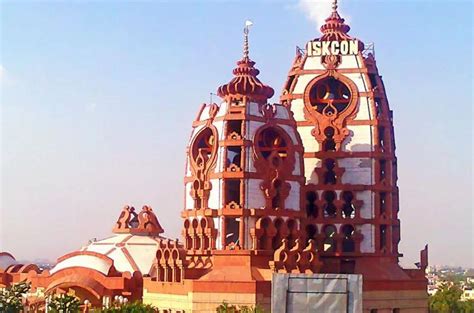 ISKCON Temple Dwarka Delhi-A peaceful mandir - Indiano Travel.