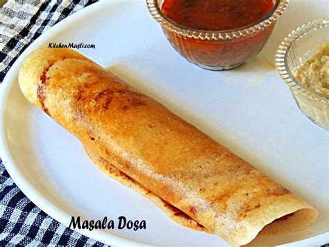 Masala Dosa Recipe : Hotel Style ( Mysore Masala Dosa ) | Vegetarian Recipes