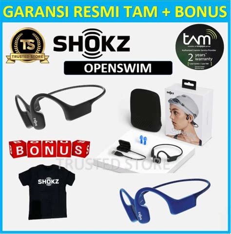 Promo Shokz Openswim Aftershokz Open Swim Bone Conduction Swimming Headphone Diskon 23% di ...