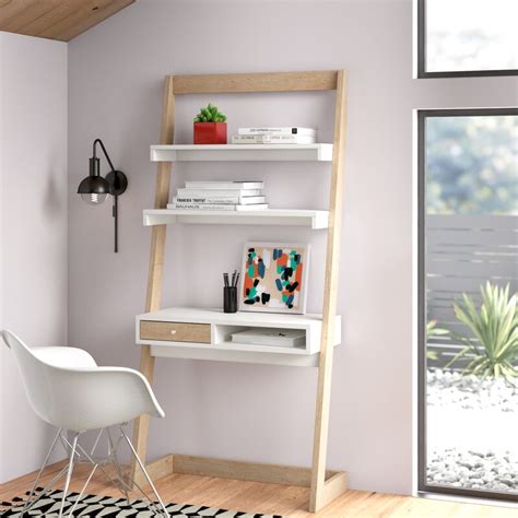 Blitar 1 Drawer Leaning/Ladder Desk & Reviews | AllModern