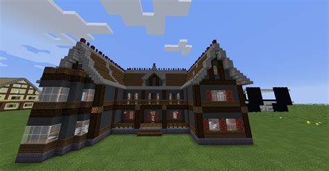 White Concrete House Minecraft ~ Grey Concrete House Minecraft ...