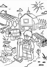 Lego Coloring Pages sketch template