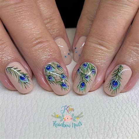 peacock-nail-art-designs-10 - K4 Fashion