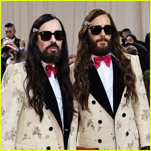 Jared Leto & Gucci Designer Alessandro Michele Are Twins at Met Gala 2022 | 2022 Met Gala ...