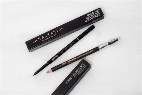 ANASTASIA BROW WIZ AND PERFECT BROW PENCIL REVIEW