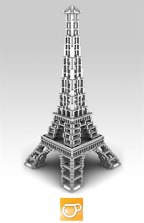 Lego Eiffel Tower on Behance