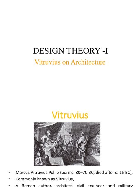 Vitruvius On Architecture | PDF