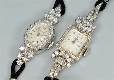 Lot 673: 5 Ladies Vintage Wrist Watches