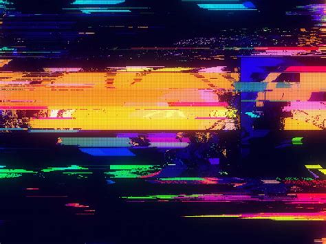 Download Cyberpunk Aesthetic Glitch Effect Wallpaper | Wallpapers.com