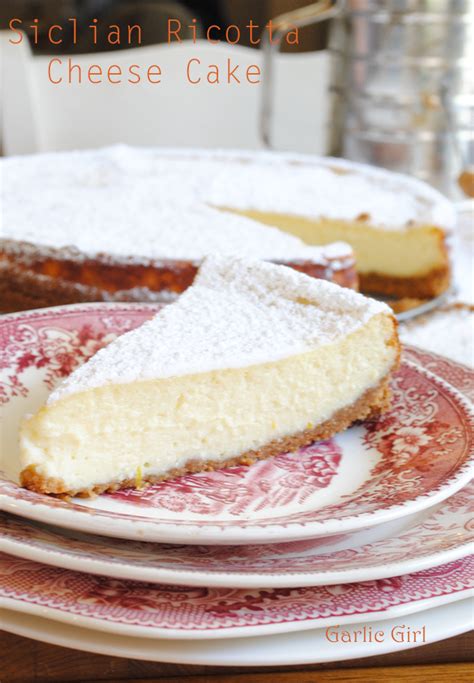 Must-make Sicilian Ricotta Cheesecake Recipe with Graham Cracher Crust