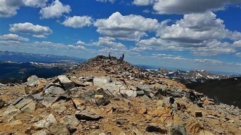 Gray's Peak Summit Colorado USA - Drive a capable car or it turns into ...